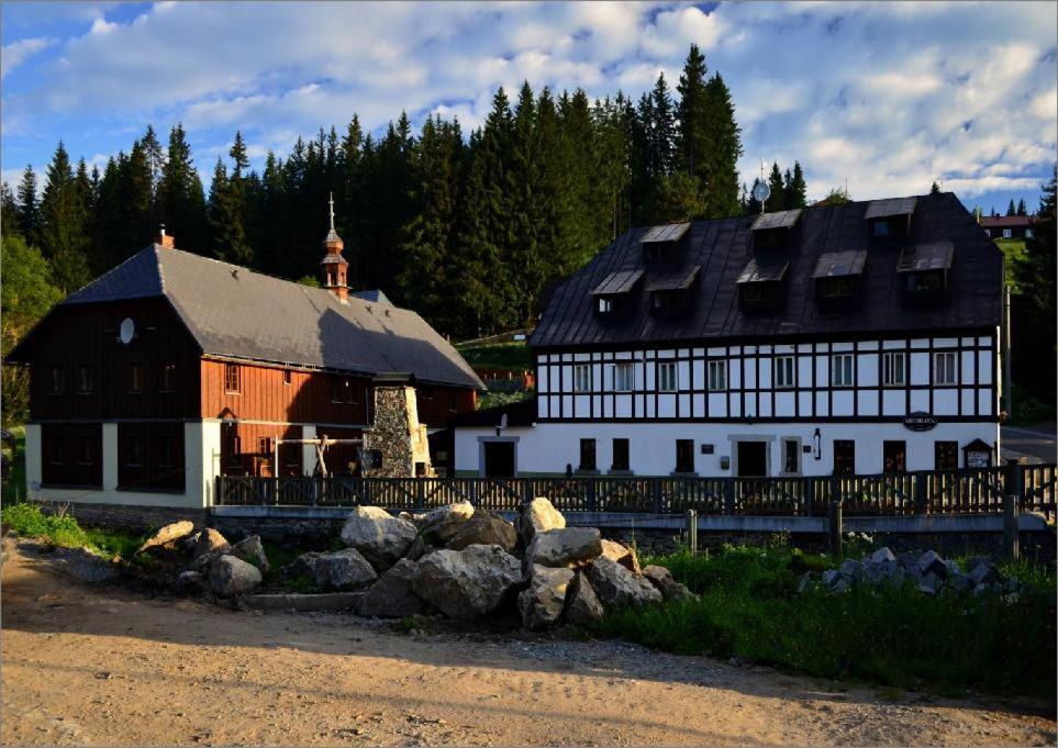 Penzion Modrava Exterior foto