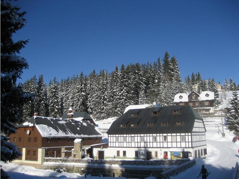 Penzion Modrava Exterior foto